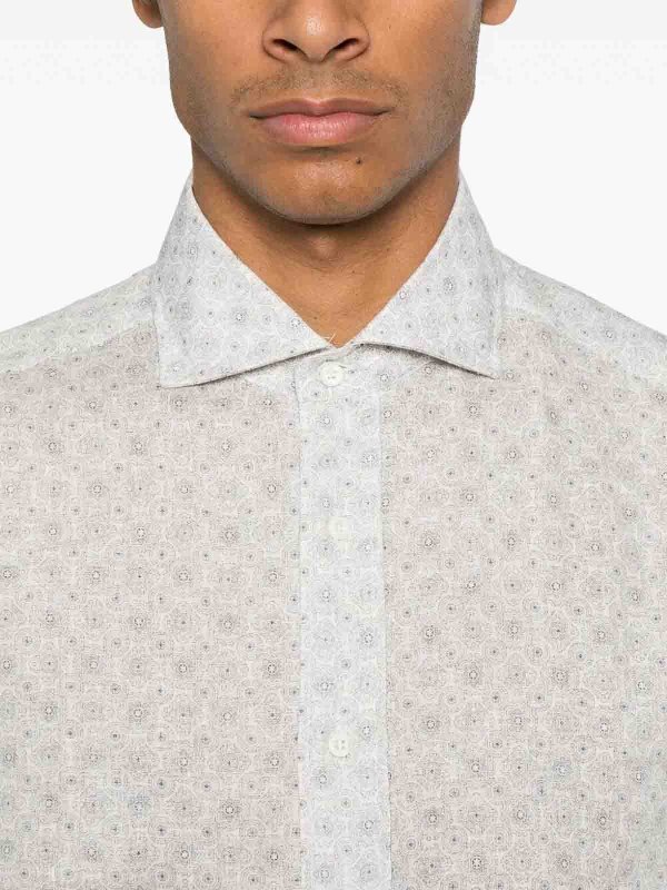 シャツ - ベージュ shop online: BRUNELLO CUCINELLI