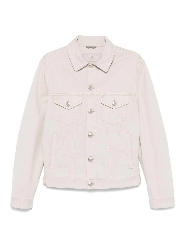 BRUNELLO CUCINELLI: Casualjacken - Casualjacke - Beige