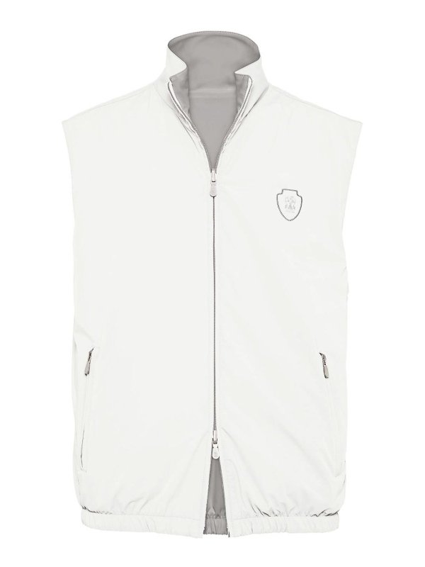 BRUNELLO CUCINELLI: Chalecos - Chaleco - Blanco