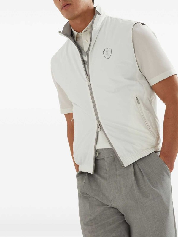 BRUNELLO CUCINELLI buy online Chaleco - Blanco