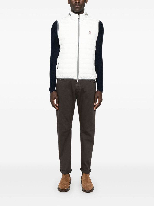 BRUNELLO CUCINELLI: ベスト online - ベスト - クリーム