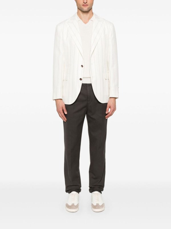 BRUNELLO CUCINELLI: blazers online - Deconstructed Blazer