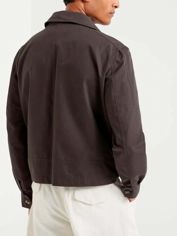 Brunello Cucinelli Overshirt - Brown - Men | MY4196406C2454