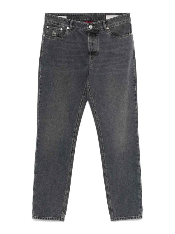 BRUNELLO CUCINELLI: Jeans évasés - Jean Bootcut - Denim