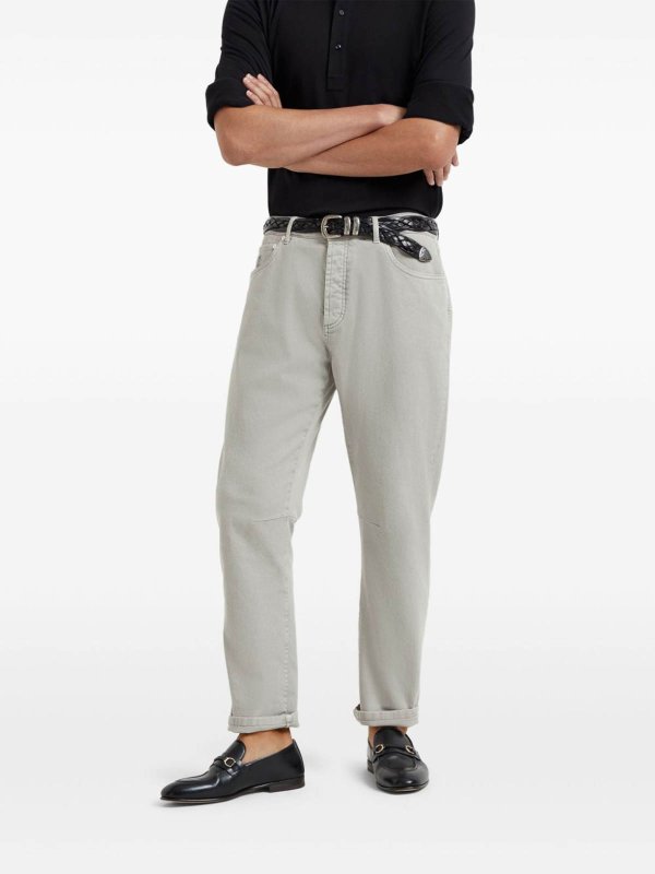 The Best Shops BRUNELLO CUCINELLI: ブーツカットジーンズ - ブーツカットジーンズ - ブルー