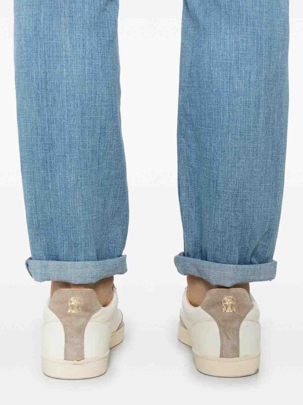 The Best Shops BRUNELLO CUCINELLI: Bootcut - Bootcut Jeans - Helles Jeansblau