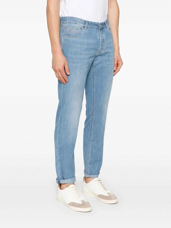 BRUNELLO CUCINELLI buy online Bootcut Jeans - Helles Jeansblau
