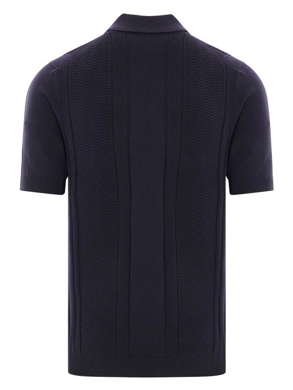 BRUNELLO CUCINELLI: polo shirts online - Short Sleeve Polo With Buttons