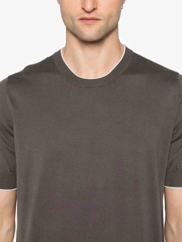 The Best Shops BRUNELLO CUCINELLI: クルーネック - クルーネック - 白