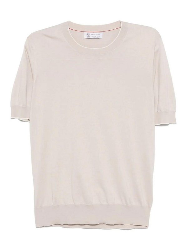BRUNELLO CUCINELLI: crew necks - Short Sleeve Crew