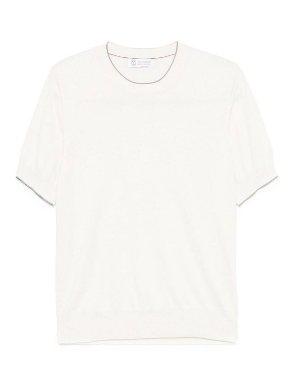 BRUNELLO CUCINELLI: crew necks - Short Sleeve Crew