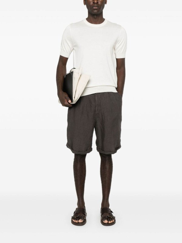 BRUNELLO CUCINELLI: crew necks online - Short Sleeve Crew