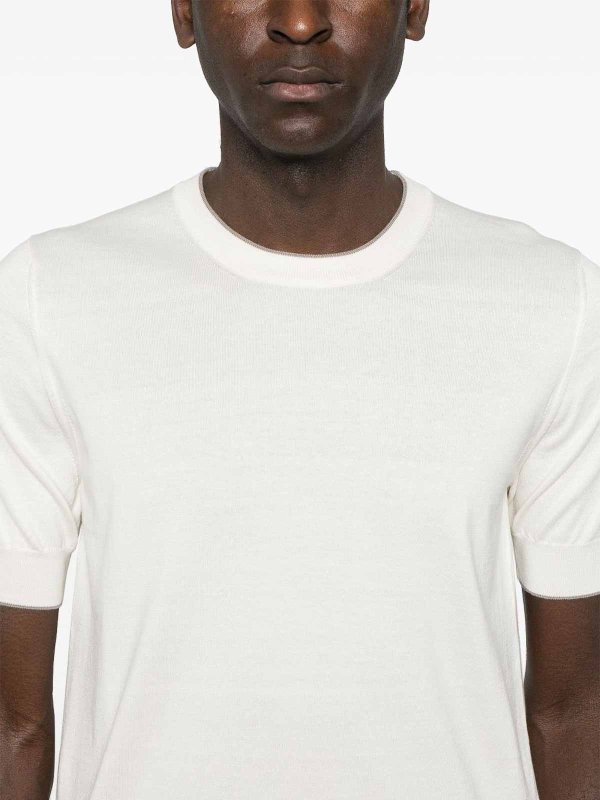 Short Sleeve Crew shop online: BRUNELLO CUCINELLI