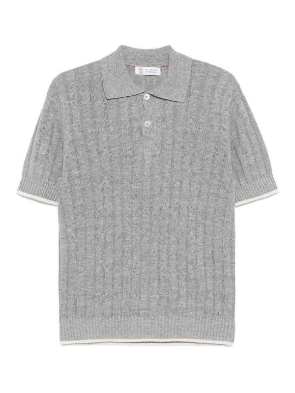 BRUNELLO CUCINELLI: Turtlenecks & Polo necks - Short Sleeve Polo