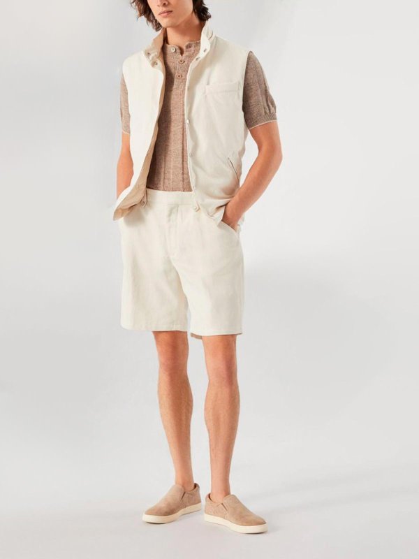 BRUNELLO CUCINELLI: Camisetas online - Camiseta - Beis