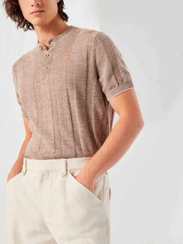 The Best Shops BRUNELLO CUCINELLI: Camisetas - Camiseta - Beis