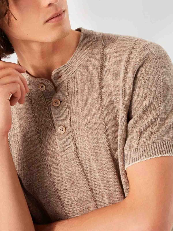 Camiseta - Beis shop online: BRUNELLO CUCINELLI