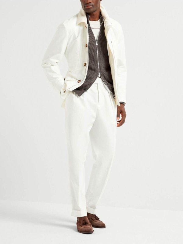 BRUNELLO CUCINELLI: cardigans online - Long Sleeve Cardigan