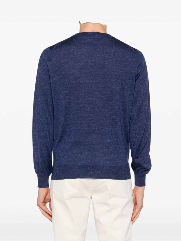 BRUNELLO CUCINELLI buy online Suéter Cuello Redondo - Azul