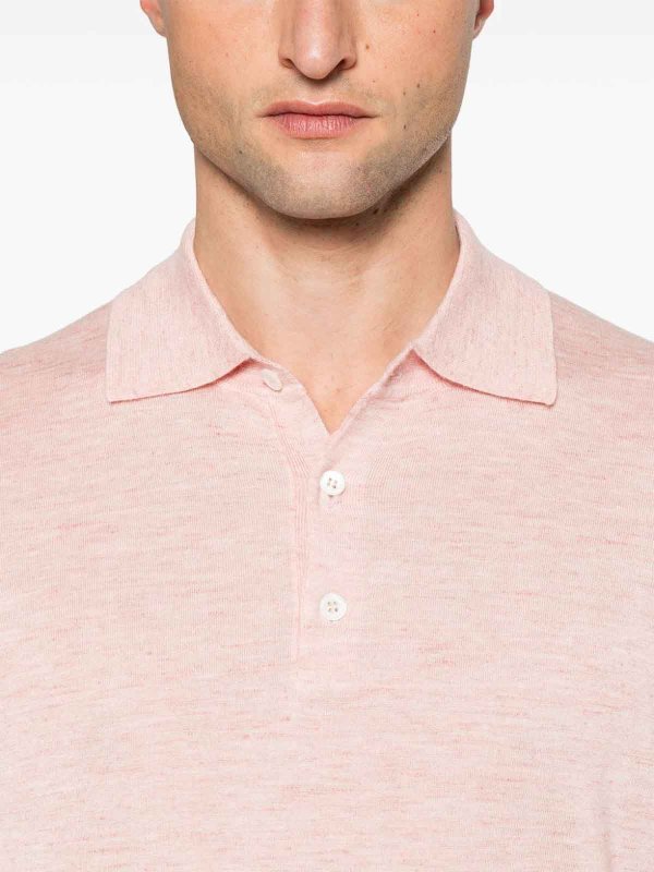 The Best Shops BRUNELLO CUCINELLI: Cuellos altos y polos - Suéter Con Cuello Alto - Rosado