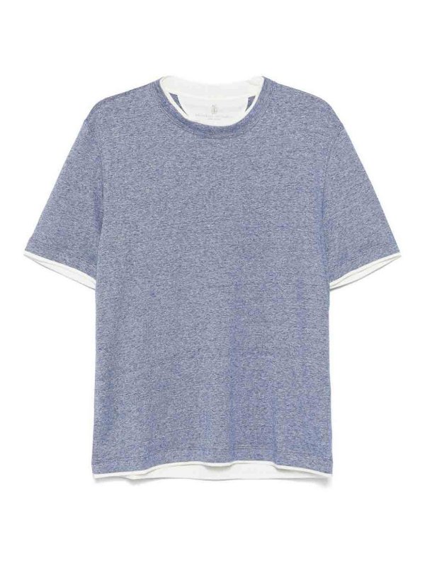 BRUNELLO CUCINELLI: Camisas - Camisa - Blanco