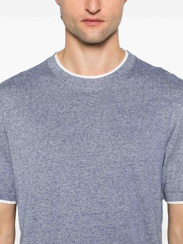 Camisa - Blanco shop online: BRUNELLO CUCINELLI