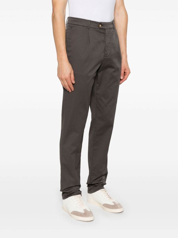 カジュアルパンツ - ブラウン shop online: BRUNELLO CUCINELLI