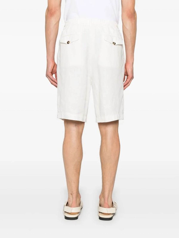 The Best Shops BRUNELLO CUCINELLI: Shorts - Shorts - Blanco