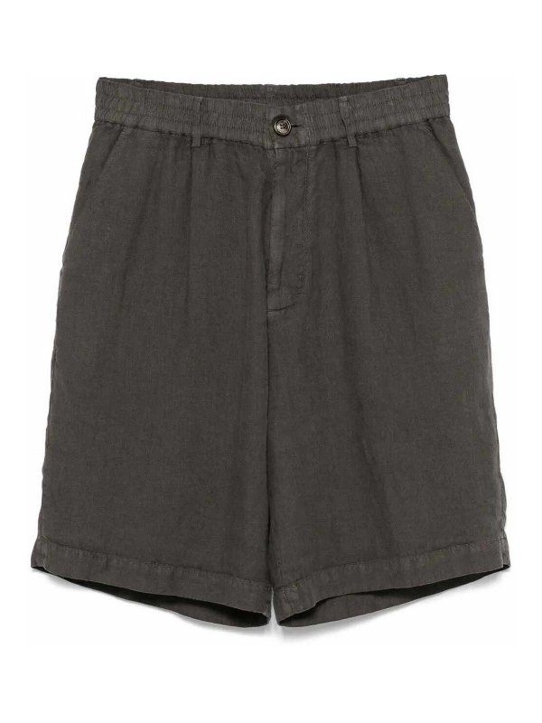 BRUNELLO CUCINELLI: Hosen Shorts - Shorts - Braun