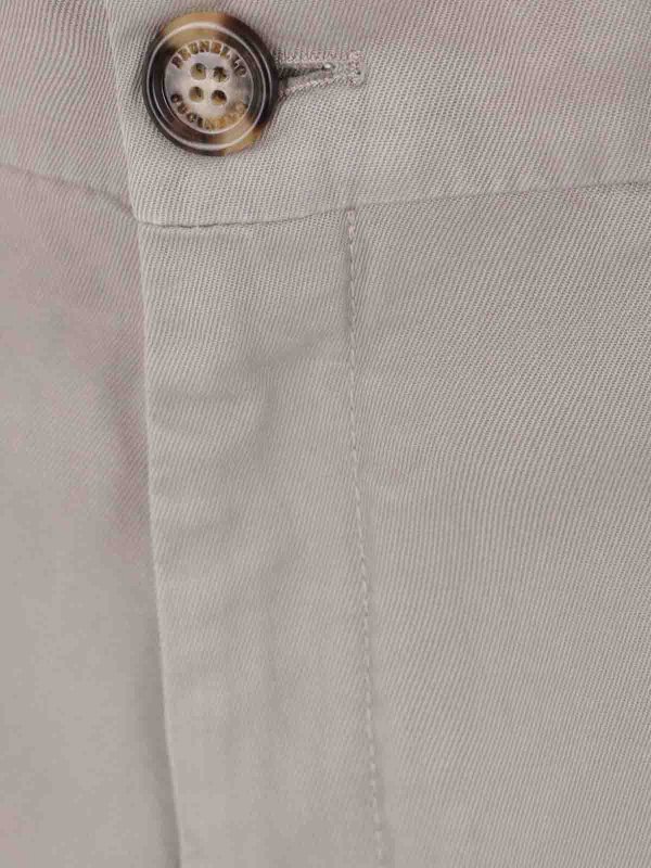 ショートパンツ - ライトグレー shop online: BRUNELLO CUCINELLI