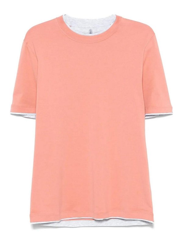 BRUNELLO CUCINELLI: Hemden - Hemd - Rosa