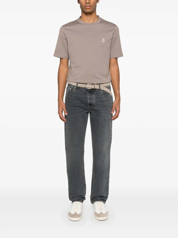 BRUNELLO CUCINELLI: Hemden online - Hemd - Braun