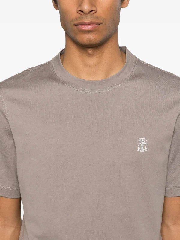 Hemd - Braun shop online: BRUNELLO CUCINELLI