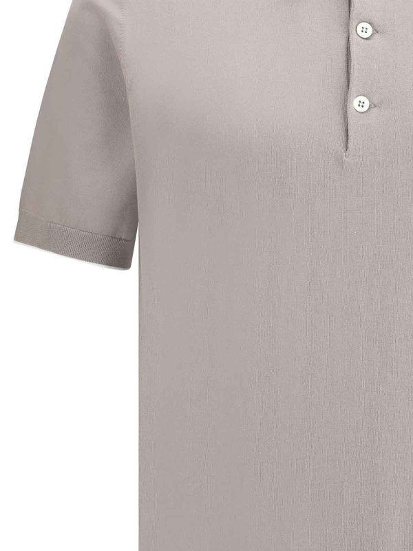 The Best Shops BRUNELLO CUCINELLI: ポロシャツ - ポロシャツ - ベージュ