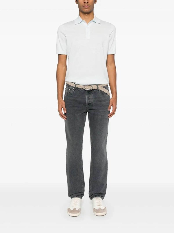BRUNELLO CUCINELLI: polo shirts online - Lightweight Knit Polo