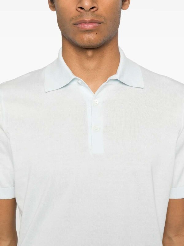 The Best Shops BRUNELLO CUCINELLI: polo shirts - Lightweight Knit Polo