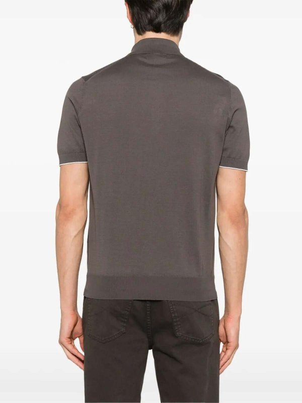The Best Shops BRUNELLO CUCINELLI: polo shirts - Lightweight Knit Polo