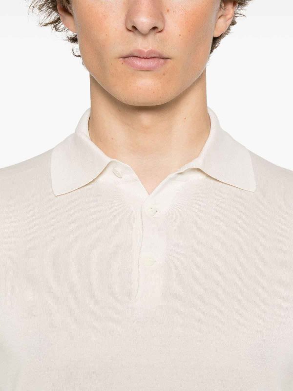 The Best Shops BRUNELLO CUCINELLI: Polos - Polo - Blanco