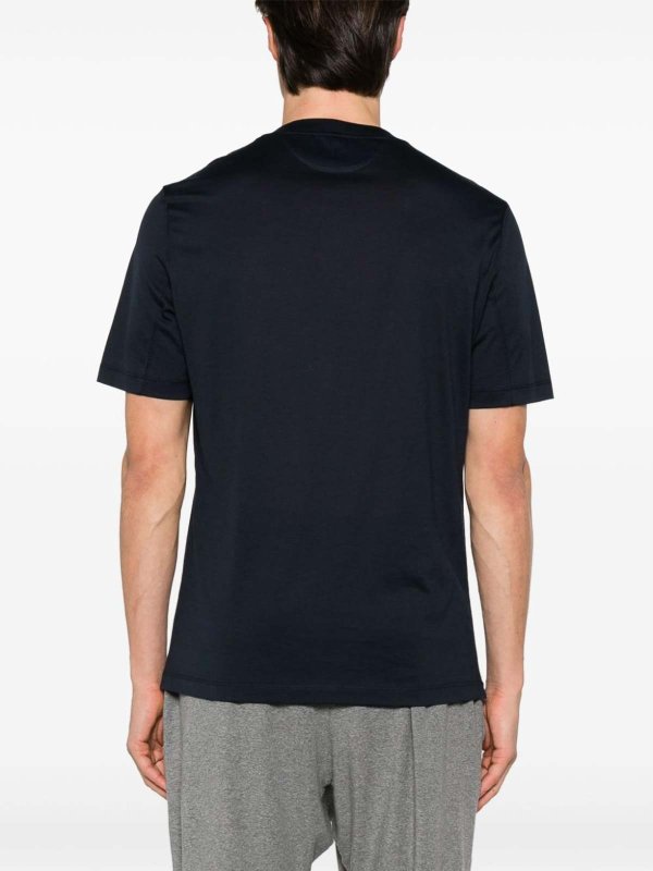 Brunello Cucinelli t-shirt - Dark Blue - Men | MD8211308C4425