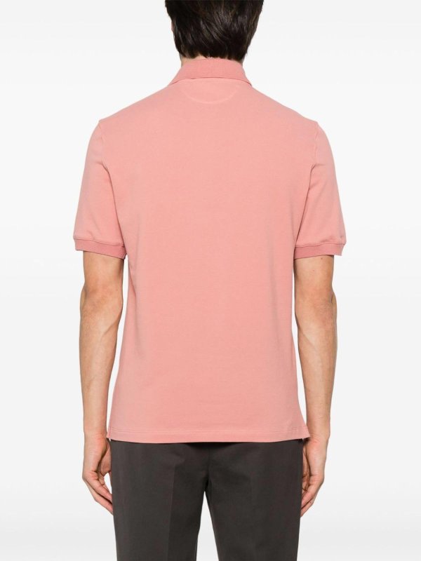 Poloshirt - Dunkelrosa shop online: BRUNELLO CUCINELLI