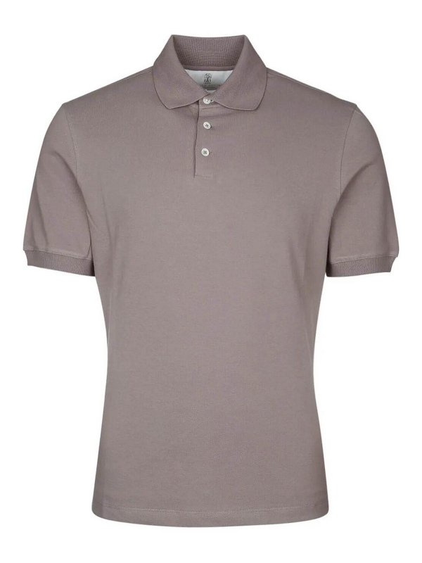 BRUNELLO CUCINELLI: polo shirts - Short Sleeve Polo