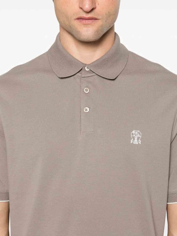 The Best Shops BRUNELLO CUCINELLI: ポロシャツ - ポロシャツ - 白