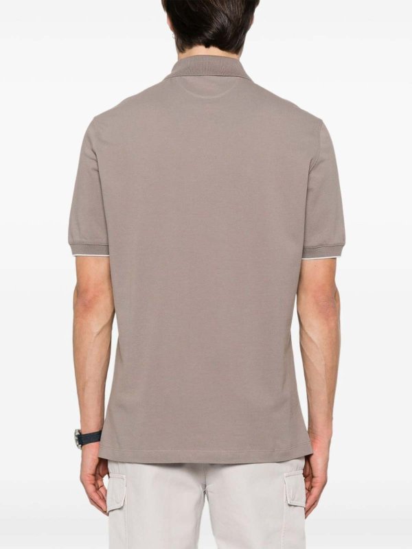 ポロシャツ - 白 shop online: BRUNELLO CUCINELLI