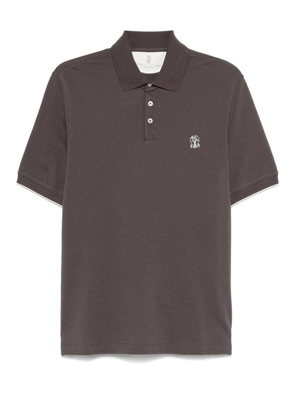 BRUNELLO CUCINELLI: Polos - Polo - Blanco