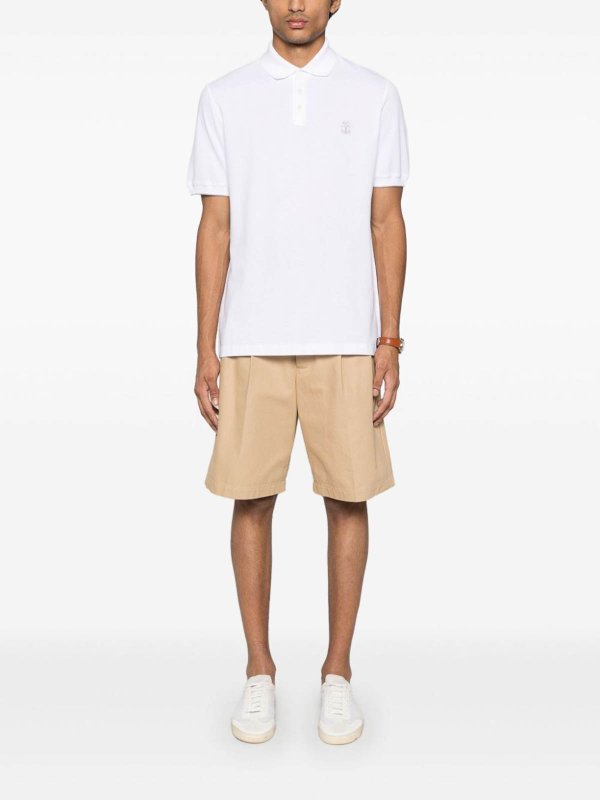 BRUNELLO CUCINELLI: polo shirts online - Short Sleeve Polo