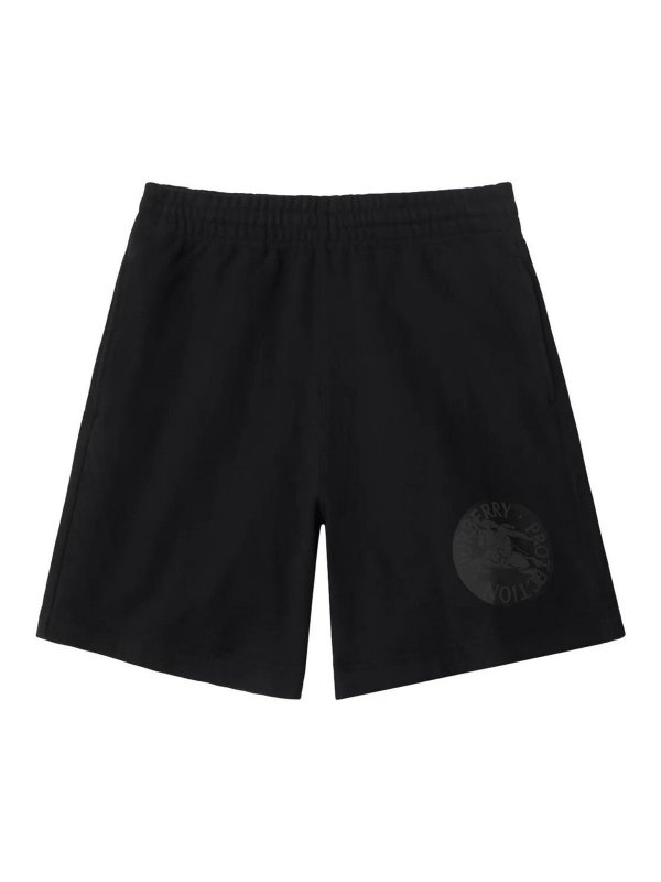 BURBERRY: カジュアルトラウザー - カジュアルパンツ - 黒