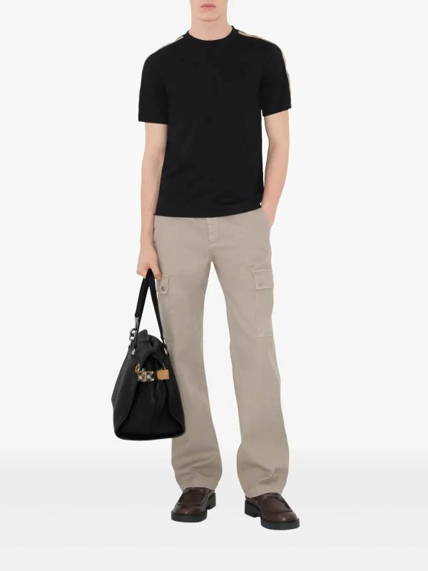 BURBERRY: Camisetas online - Camiseta - Negro