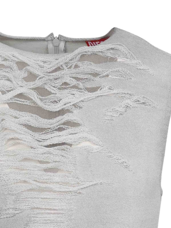 The Best Shops DIESEL: Tops und Tank Tops - Top - Hellgrau