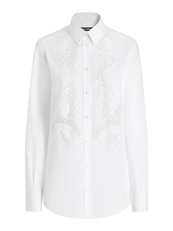 DOLCE & GABBANA: Chemises - Chemise - Blanc