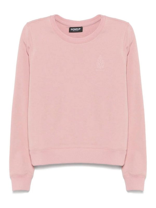 DONDUP: スウェット＆セーター - スウェットシャツ/セーター - フクシア